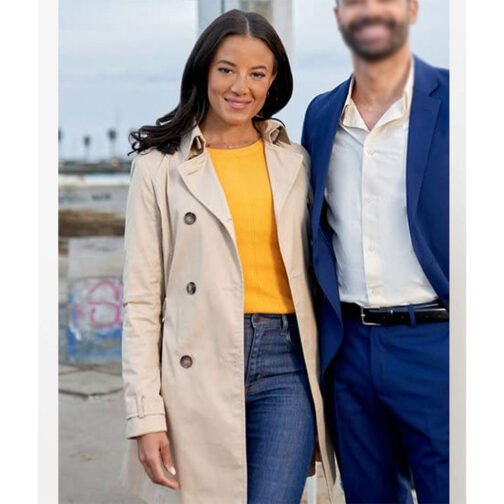 A Pinch of Portugal Heather Hemmens Trench Coat - Image 2