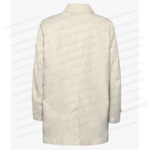 A Rainy Day in New York Jude Law Cotton Coat - Image 3