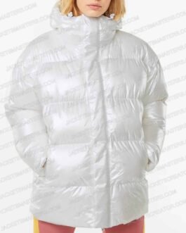 Nasiv Sall Monster High White Puffer Jacket