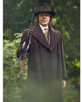Peaky Blinders Aidan Gillen Brown Wool Coat
