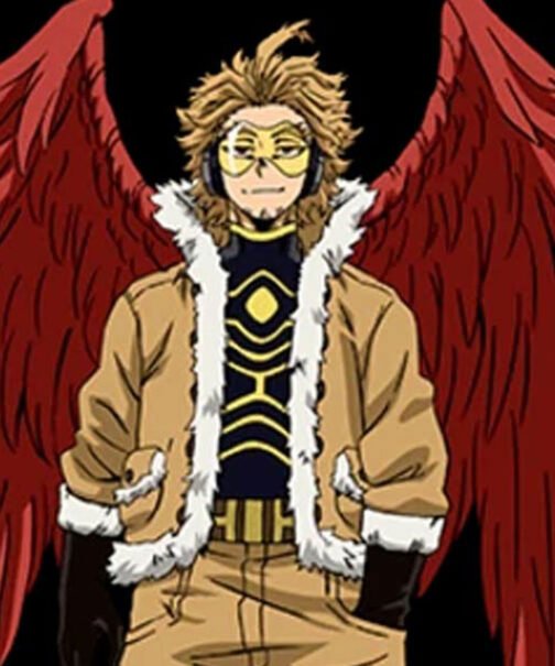My Hero Academia Hawks Cotton Shearling Jacket - Image 2