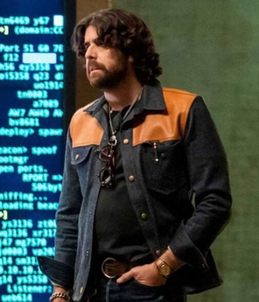 The Equalizer Adam Goldberg Denim Jacket - Image 5