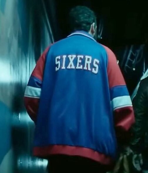 Philadelphia 76ers Adam Sandler Hustle Jacket - Image 3