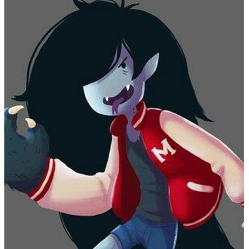 Marceline The Vampire Queen Varsity Jacket - Image 5