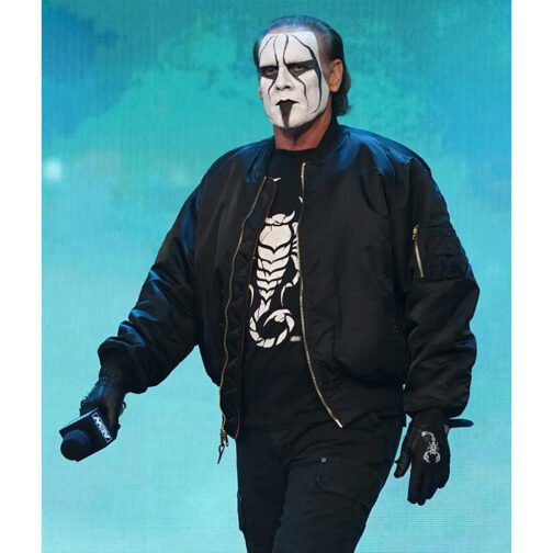 Sting AEW Dynamite Bomber Jacket - Image 2