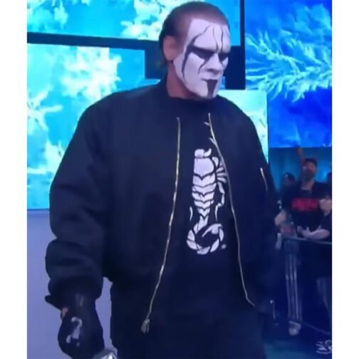 Sting AEW Dynamite Bomber Jacket - Image 5