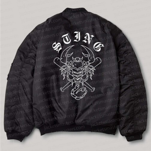 Sting AEW Dynamite Bomber Jacket - Image 3