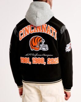 Cincinnati Bengals AFC Conference Champions Varsity Jacket