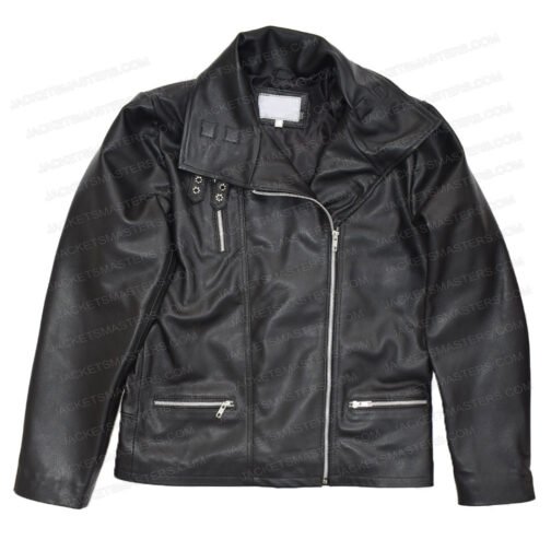 Agents of Shield Ming-Na Wen Motorcycle Leather Jacket - Image 4