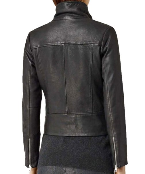 Agents of Shield Ming-Na Wen Motorcycle Leather Jacket - Image 3
