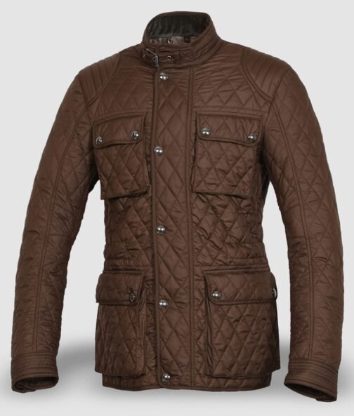 And Just Like That John Corbett Quilted Jacket