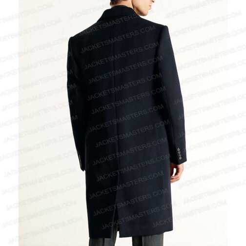 Blood & Treasure Michael James Shaw Black Coat - Image 4