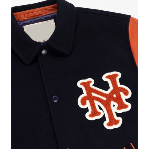 Aime Leon Dore New York Mets Varsity Jacket - Image 5