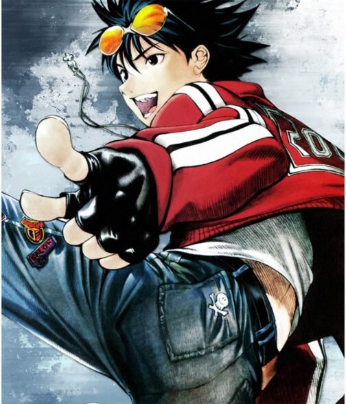Itsuki Minami Air Gear Red Striped Jacket - Image 5