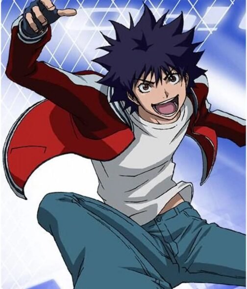 Itsuki Minami Air Gear Red Striped Jacket - Image 2