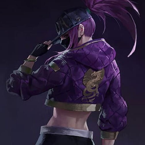 League of Legends Akali Purple Cropped Jacket - Image 6
