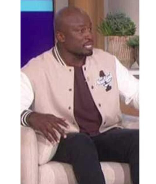 Akbar Gbajabiamila The Talk Varsity Jacket - Image 8