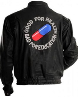 Motorcycle Akira Pill Leather Jacket