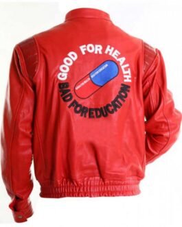 Motorcycle Akira Pill Leather Jacket