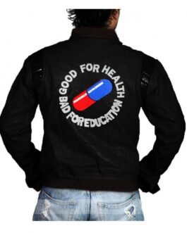 Kaneda Akira Shotaro Motorcycle Black Jacket