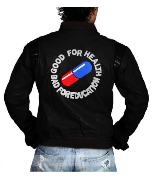 Kaneda Akira Shotaro Motorcycle Black Jacket - Image 2