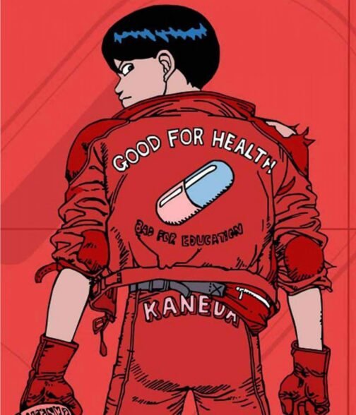 Motorcycle Akira Pill Leather Jacket - Image 5