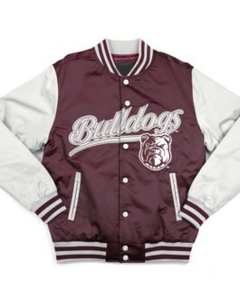 Alabama A&M Bulldogs Maroon and Light Gray Jacket