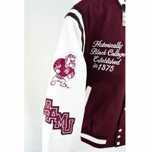 Alabama A&M University Motto 2.0 Letterman Jacket - Image 4