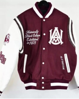 Alabama A&M University Motto 2.0 Letterman Jacket
