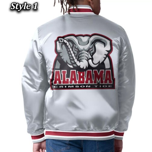 Alabama Crimson Tide G-III Satin Jacket - Image 3