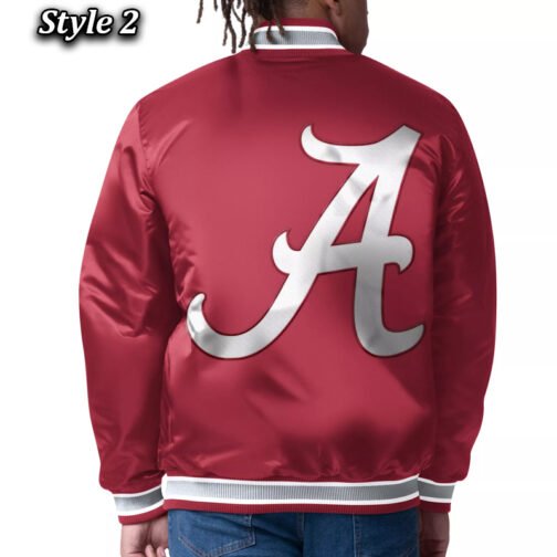 Alabama Crimson Tide G-III Satin Jacket - Image 4