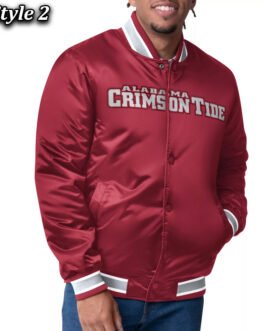 Alabama Crimson Tide G-III Satin Jacket
