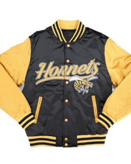 Alabama State Hornets Black and Gold Jacket