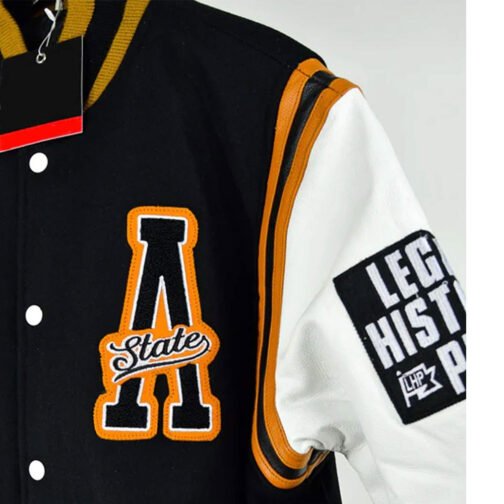 Alabama State University Motto 2.0 Letterman Jacket - Image 4