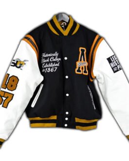 Alabama State University Motto 2.0 Letterman Jacket