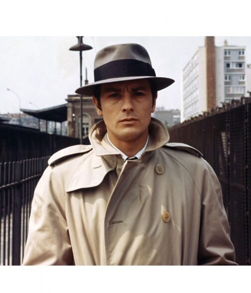 Alain Delon Le Samourai Double Breasted Coat - Image 7