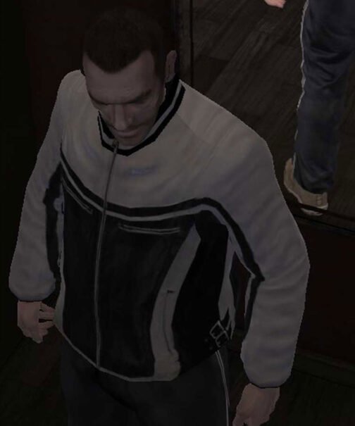Albanian Mob GTA 4 Bomber Leather Jacket - Image 6