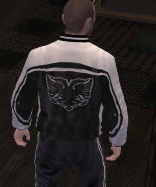 Albanian Mob GTA 4 Bomber Leather Jacket - Image 7