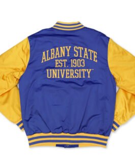 Albany State Golden Rams Blue and Gold Jacket
