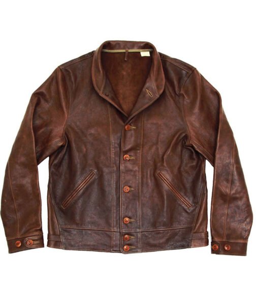 Albert Einstein Vintage Leather Jacket