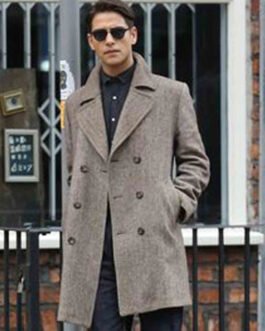 Snatch Luke Pasqualino Double Breasted Coat
