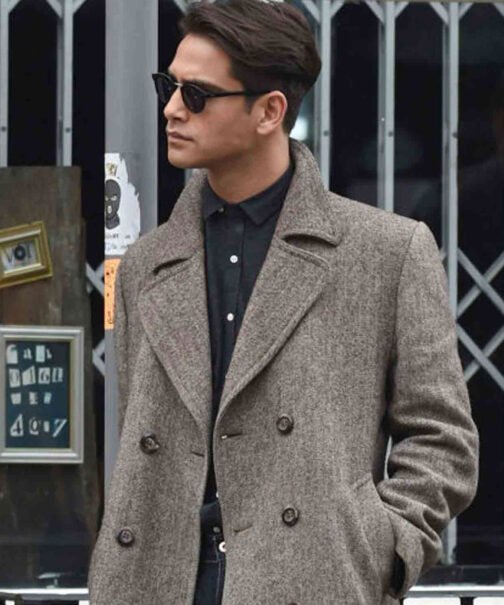 Snatch Luke Pasqualino Double Breasted Coat - Image 3