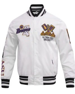 Alcorn State University Homecoming Rib Satin Jacket