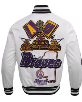 Alcorn State University Homecoming Rib Satin Jacket