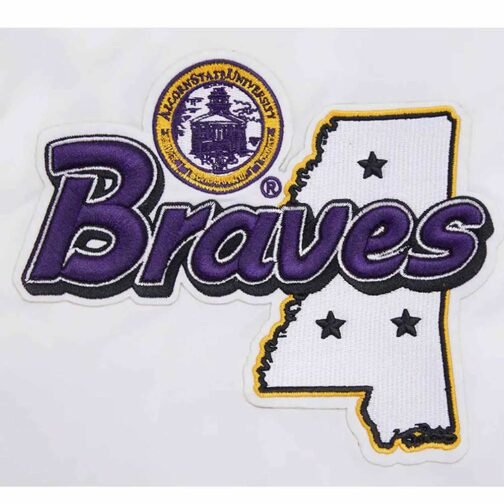 Alcorn State University Homecoming Rib Satin Jacket - Image 9