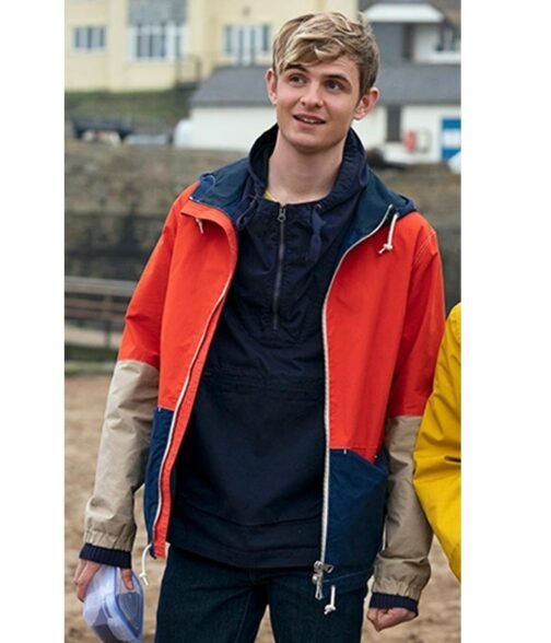 Otto Farrant Alex Rider Season 02 Hooded Jacket - Image 2