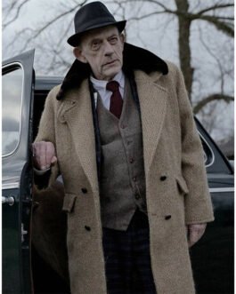 Spirit Halloween Christopher Lloyd Brown Coat