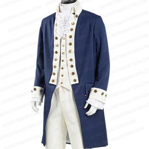 Alexander Hamilton Revolution Blue Coat - Image 4