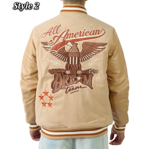 All American Dream Team Superstar Varsity Jacket - Image 4