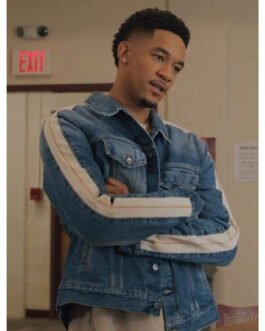 All American Homecoming Peyton Alex Smith Denim Jacket